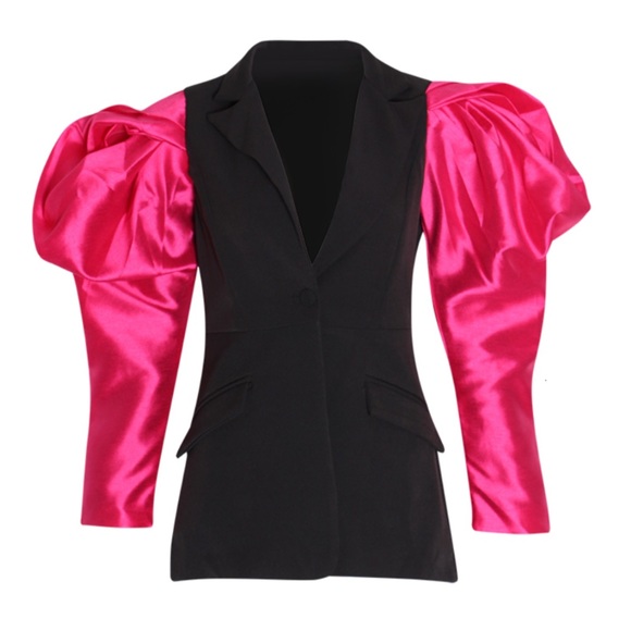 The QUYNCI Dramatic Sleeve Jacket - Picture 4 of 10